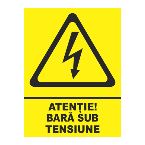 indicator bara sub tensiune