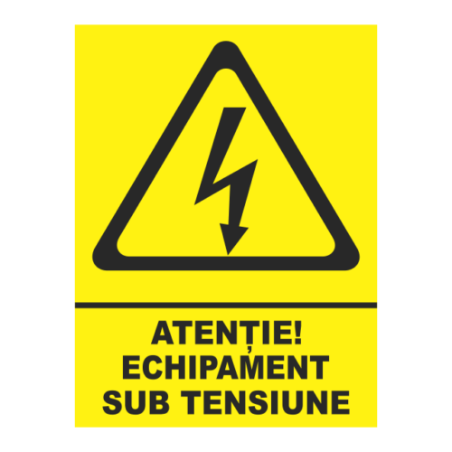 indicator echipament sub tensiune