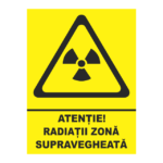 indicator radiatii zona supraveghere